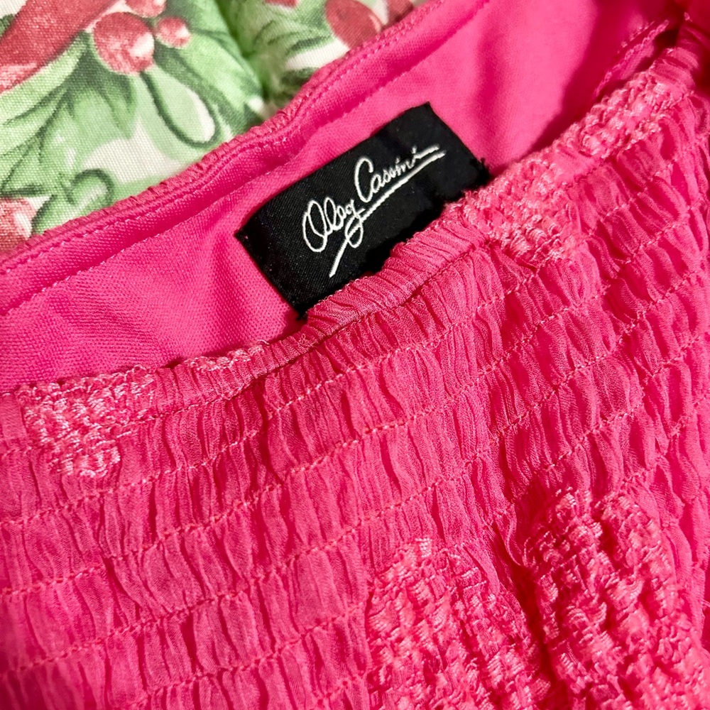 Oleg Cassini Floral Mini Dress - Picture 2 of 5